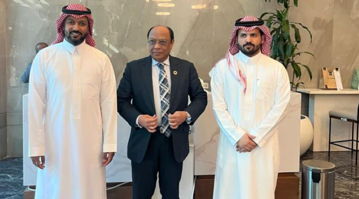 সৌদি তাকামলের সঙ্গে প্রবাসী কল্যাণ সচিবের বৈঠক